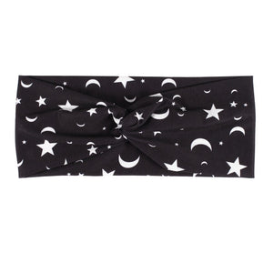 Halloween Mixed Print Crossknot Headbands