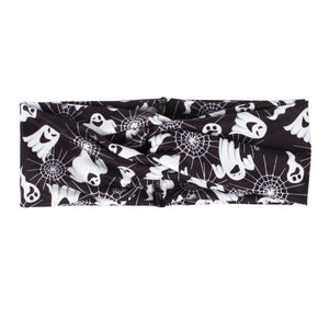 Halloween Mixed Print Crossknot Headbands