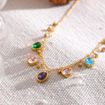 Load image into Gallery viewer, Elegant Crystal Charm Necklace
