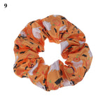 Load image into Gallery viewer, Halloween Printed Cotton Hair Scrunchie
