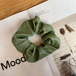 Load image into Gallery viewer, Faux Leather Scrunchie
