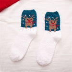 Load image into Gallery viewer, Warm Fuzzy Christmas Socks
