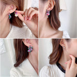 Load image into Gallery viewer, Luxury Crystal Encrusted Christmas Earrings
