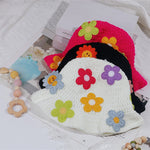 Load image into Gallery viewer, Floral Boho Crochet Bucket Hat
