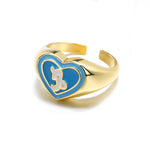 Load image into Gallery viewer, Colorful Zodiac Signet Ring
