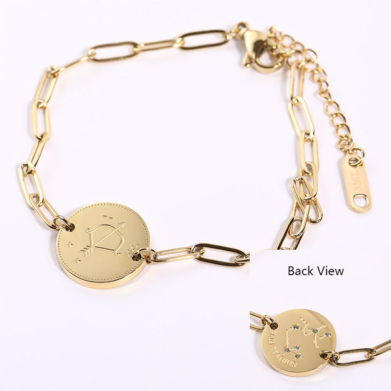 Double Sided Zodiac Bracelets