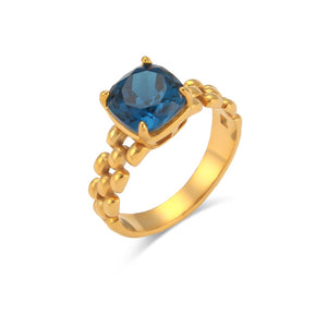 Crystal Stone Watchband Ring