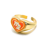 Load image into Gallery viewer, Colorful Zodiac Signet Ring
