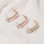 Load image into Gallery viewer, Water Drop Crystal Cuff Earring
