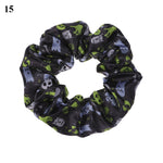 Load image into Gallery viewer, Halloween Printed Cotton Hair Scrunchie
