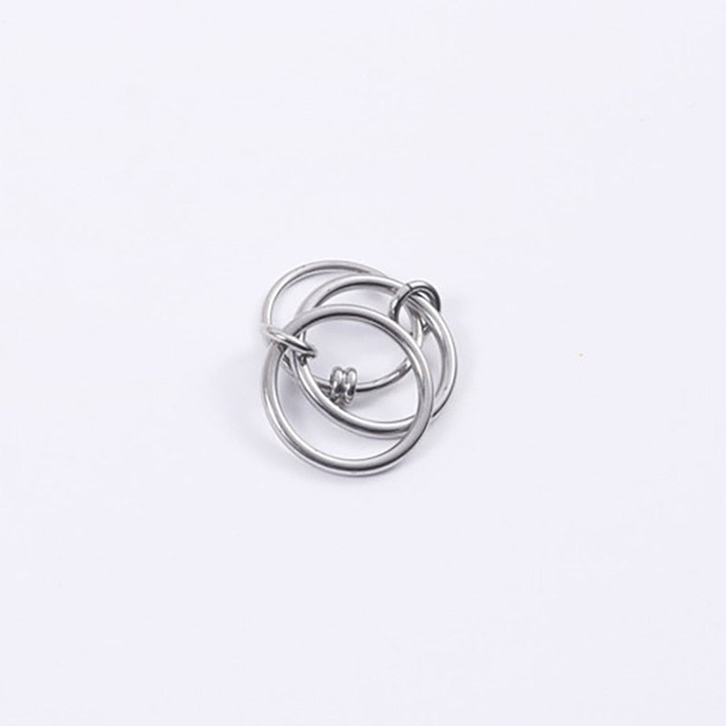 Layered Strand Loop Ring