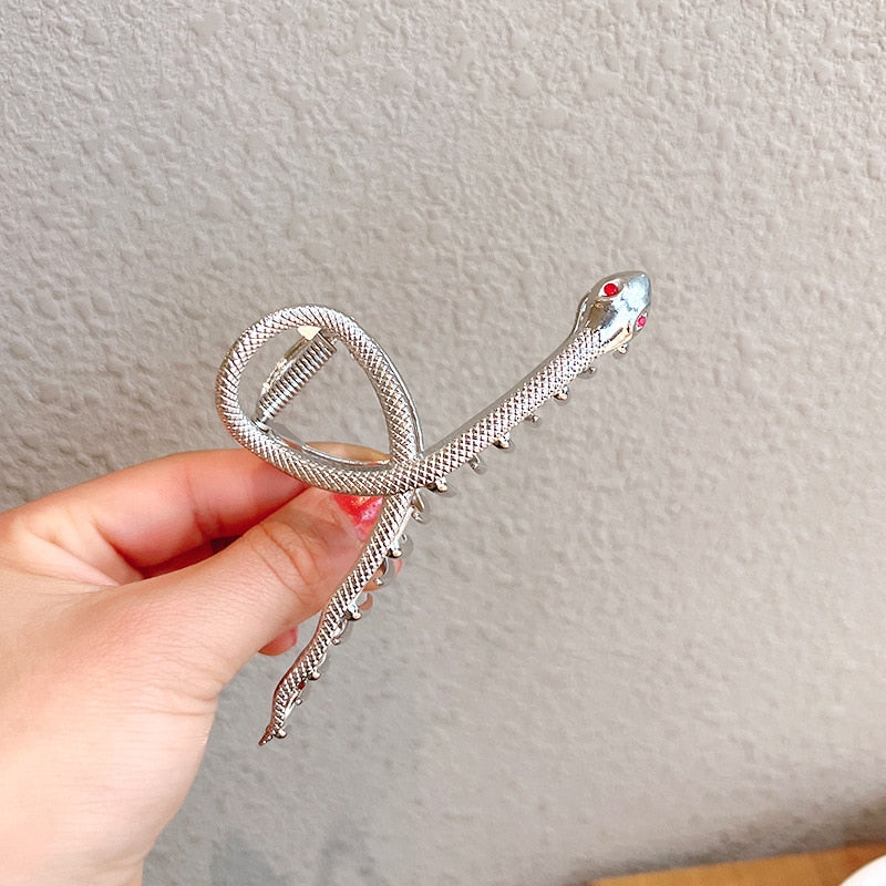 Crystal Snake Eyes Hair Claw