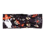 Load image into Gallery viewer, Halloween Mixed Print Crossknot Headbands
