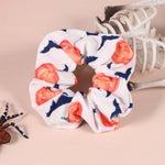 Load image into Gallery viewer, Halloween Mixed Print Hair Scrunchies
