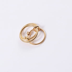 Layered Strand Loop Ring