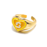 Load image into Gallery viewer, Colorful Zodiac Signet Ring
