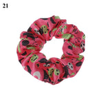 Load image into Gallery viewer, Halloween Printed Cotton Hair Scrunchie
