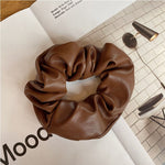 Load image into Gallery viewer, Faux Leather Scrunchie
