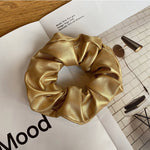 Load image into Gallery viewer, Faux Leather Scrunchie
