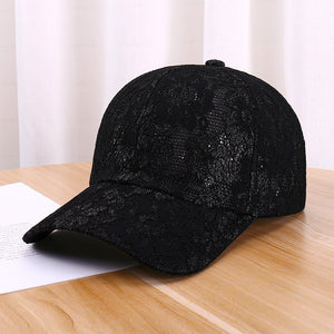 Floral Lace Baseball Cap