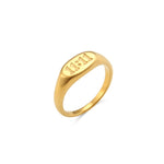 Load image into Gallery viewer, 11:11 Engraved Signet Ring
