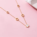 Load image into Gallery viewer, Lucky Clover Choker Necklace
